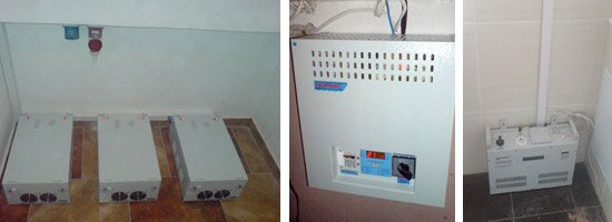 Электромонтажные работы у заказчика