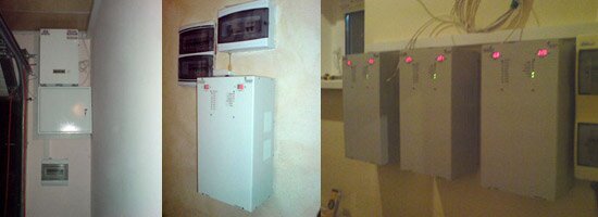 Электромонтажные работы у заказчика